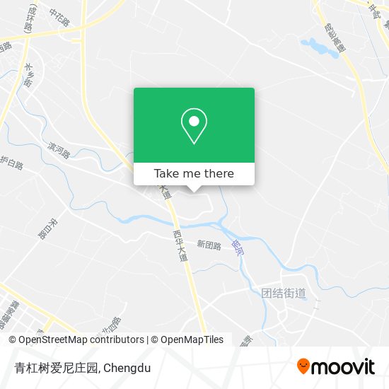 青杠树爱尼庄园 map