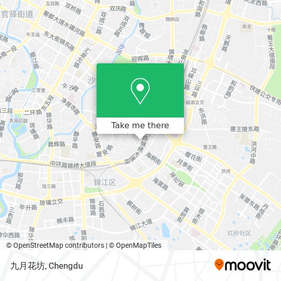 九月花坊 map