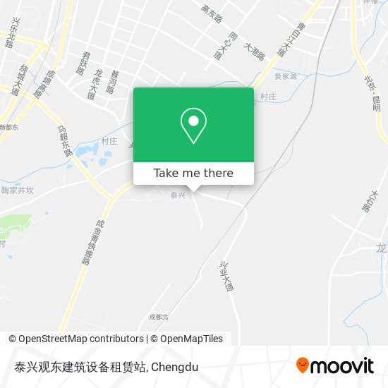 泰兴观东建筑设备租赁站 map