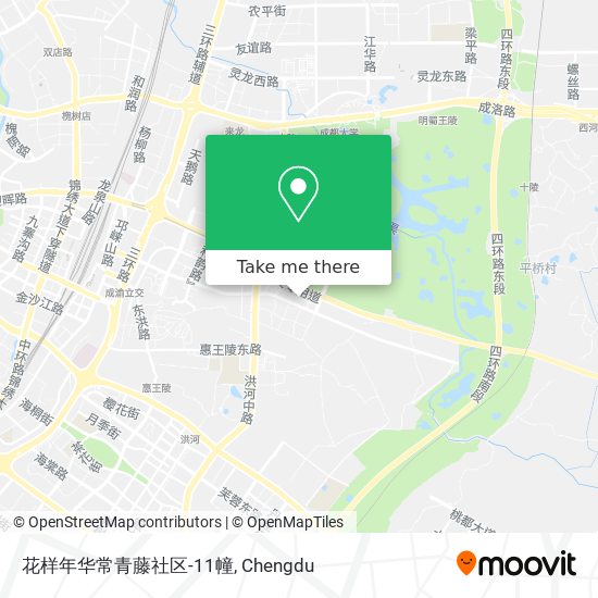 花样年华常青藤社区-11幢 map