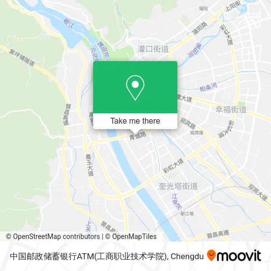 中国邮政储蓄银行ATM(工商职业技术学院) map