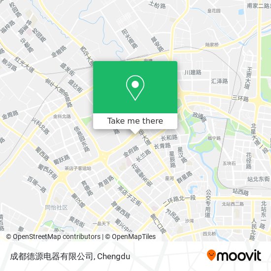 成都德源电器有限公司 map