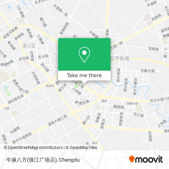 牛缘八方(珠江广场店) map