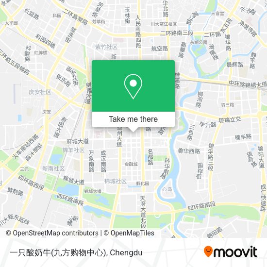 一只酸奶牛(九方购物中心) map
