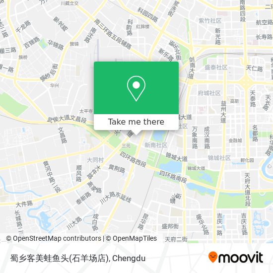 蜀乡客美蛙鱼头(石羊场店) map