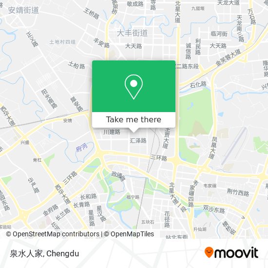 泉水人家 map