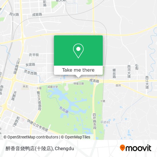 醉香音烧鸭店(十陵店) map