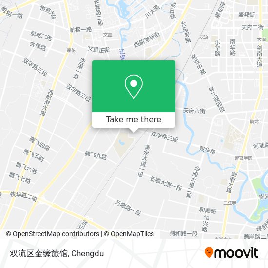 双流区金缘旅馆 map