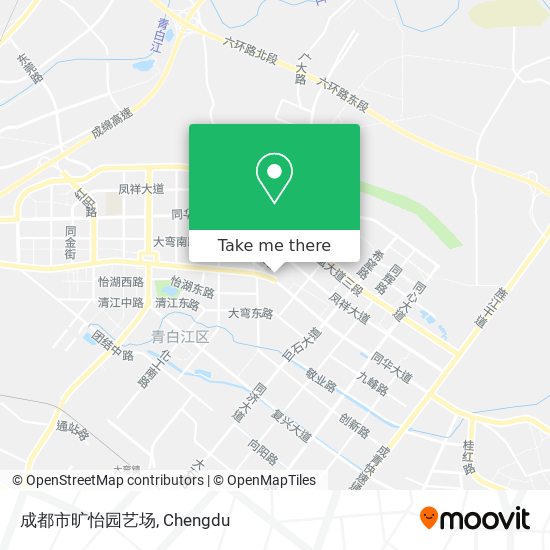 成都市旷怡园艺场 map