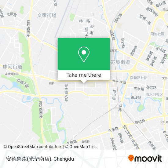 安德鲁森(光华南店) map