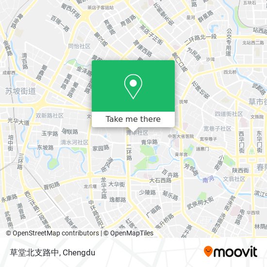 草堂北支路中 map