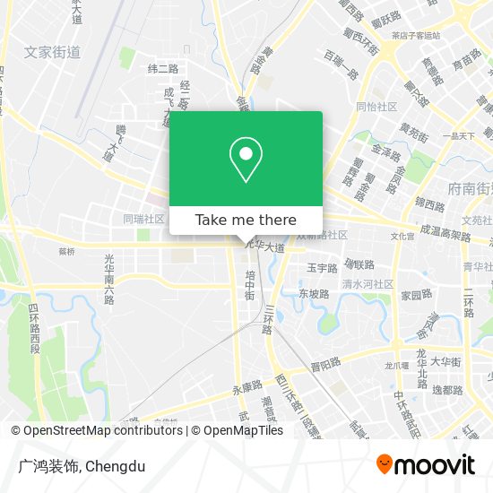 广鸿装饰 map