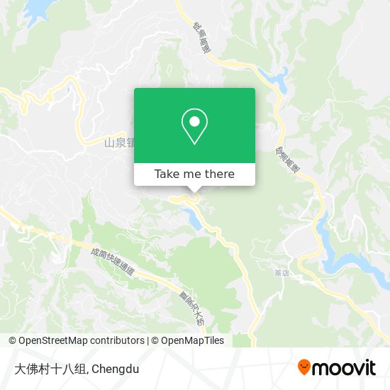 大佛村十八组 map