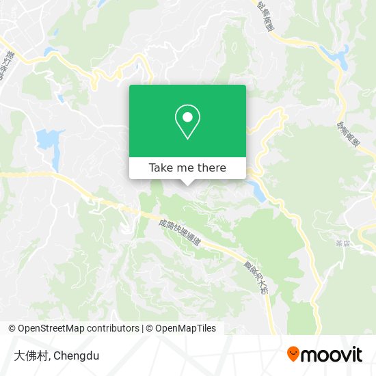 大佛村 map
