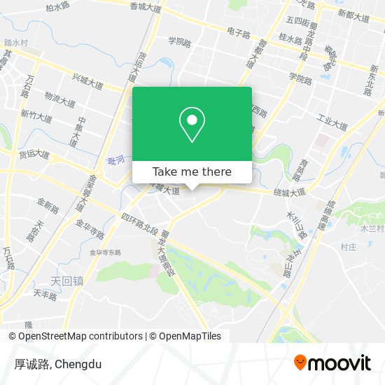 厚诚路 map