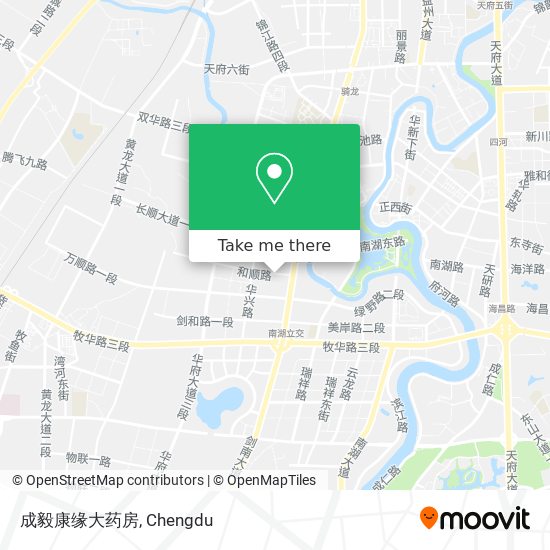 成毅康缘大药房 map
