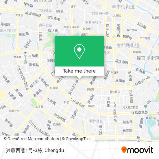 兴蓉西巷1号-3栋 map