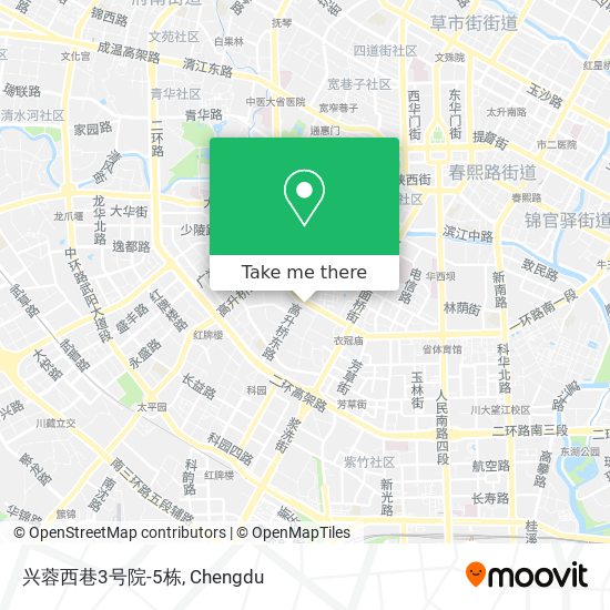 兴蓉西巷3号院-5栋 map
