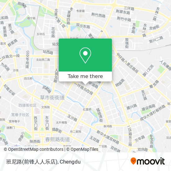 班尼路(前锋人人乐店) map