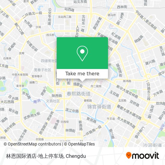 林恩国际酒店-地上停车场 map