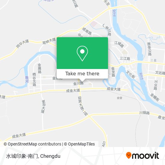 水城印象-南门 map