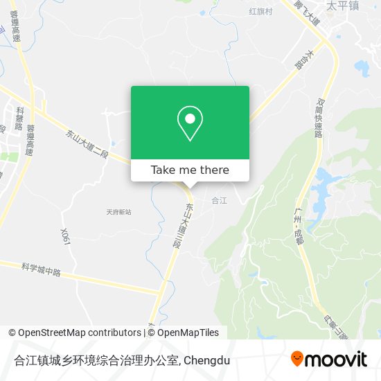合江镇城乡环境综合治理办公室 map