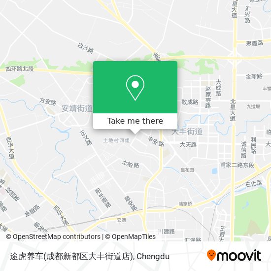 途虎养车(成都新都区大丰街道店) map