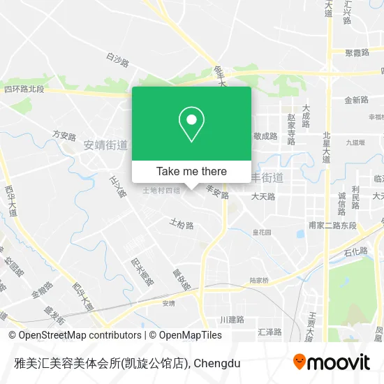 雅美汇美容美体会所(凯旋公馆店) map