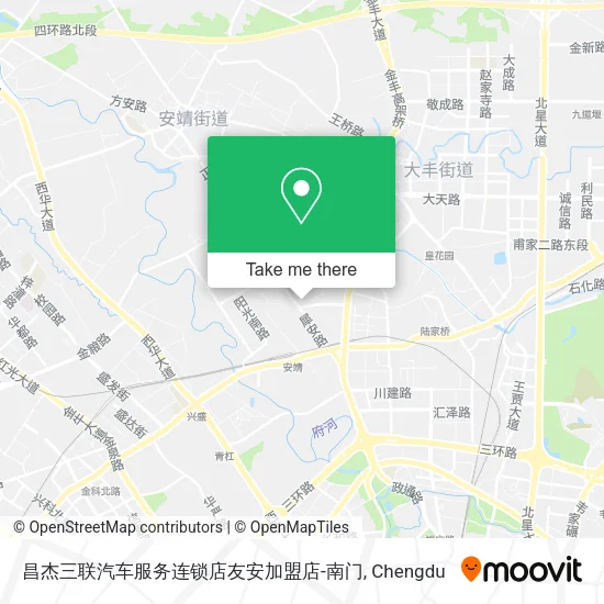 昌杰三联汽车服务连锁店友安加盟店-南门 map