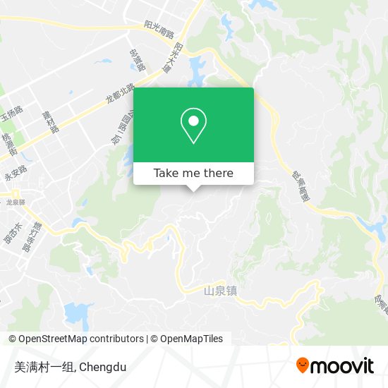 美满村一组 map