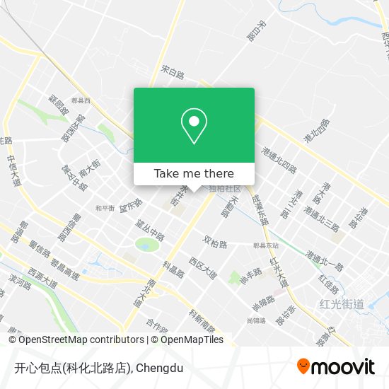开心包点(科化北路店) map