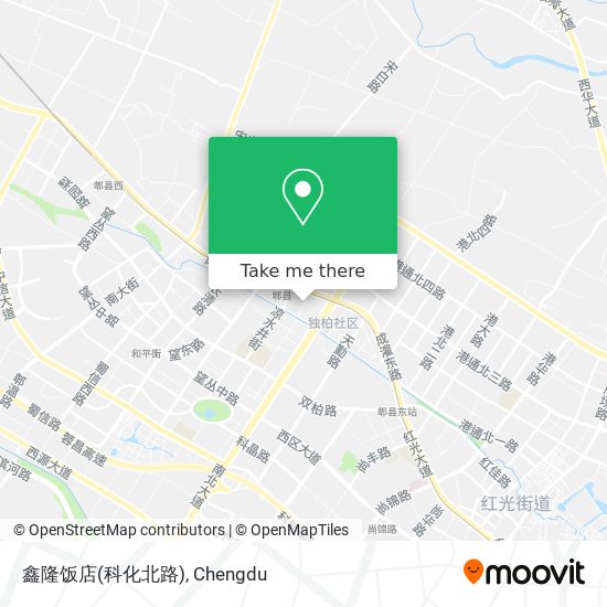 鑫隆饭店(科化北路) map
