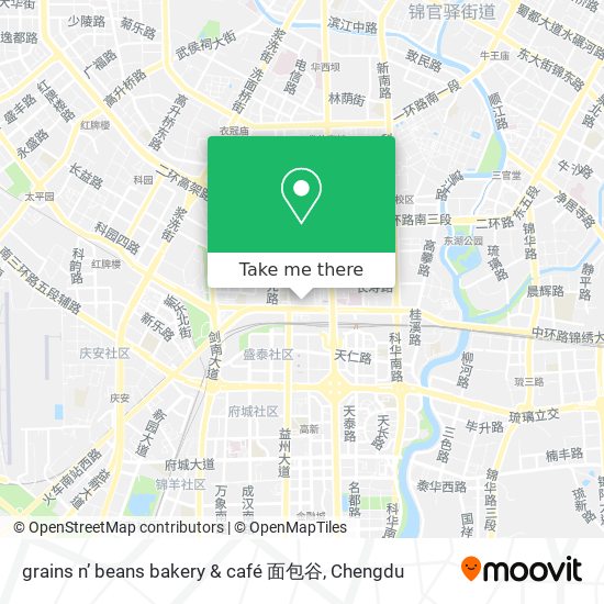grains n’ beans bakery & café 面包谷 map