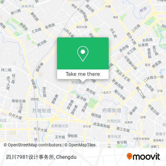 四川7981设计事务所 map