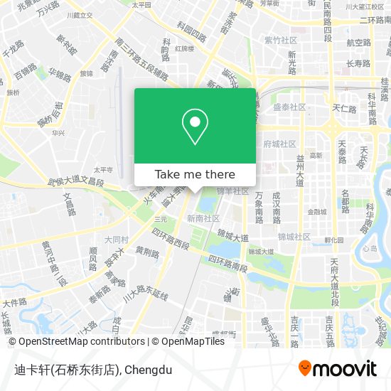 迪卡轩(石桥东街店) map