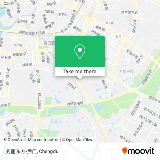 秀丽东方-后门 map