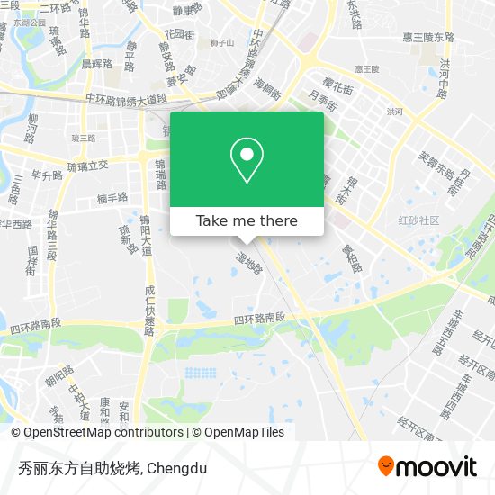 秀丽东方自助烧烤 map