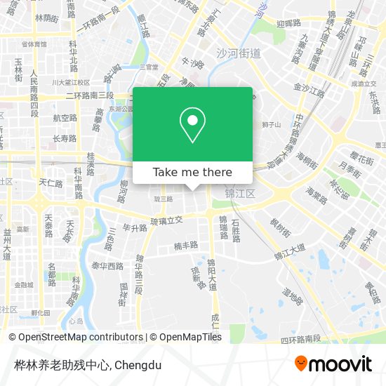 桦林养老助残中心 map