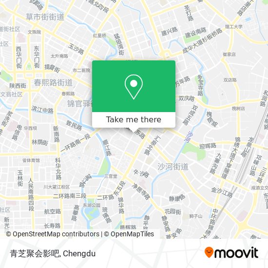 青芝聚会影吧 map
