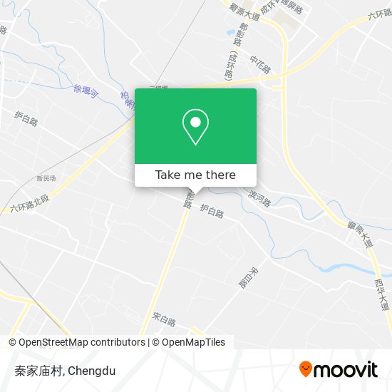 秦家庙村 map