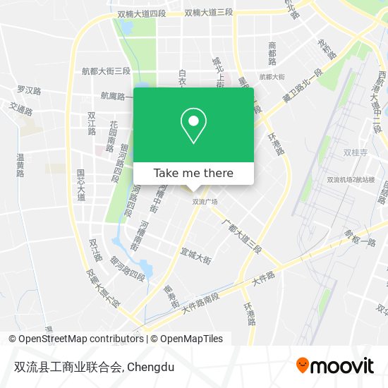 双流县工商业联合会 map