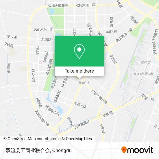 双流县工商业联合会 map