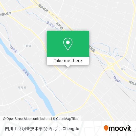 四川工商职业技术学院-西北门 map