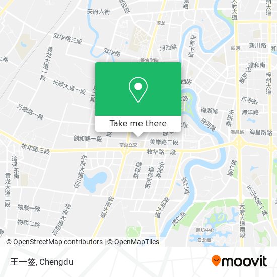 王一签 map