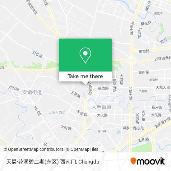 天晨·花溪碧二期(东区)-西南门 map