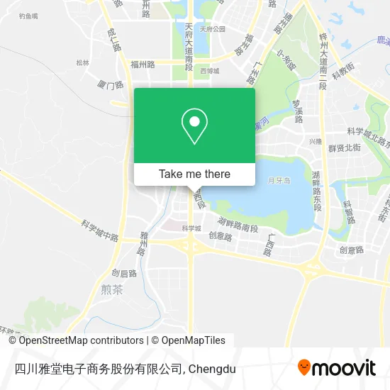 四川雅堂电子商务股份有限公司 map