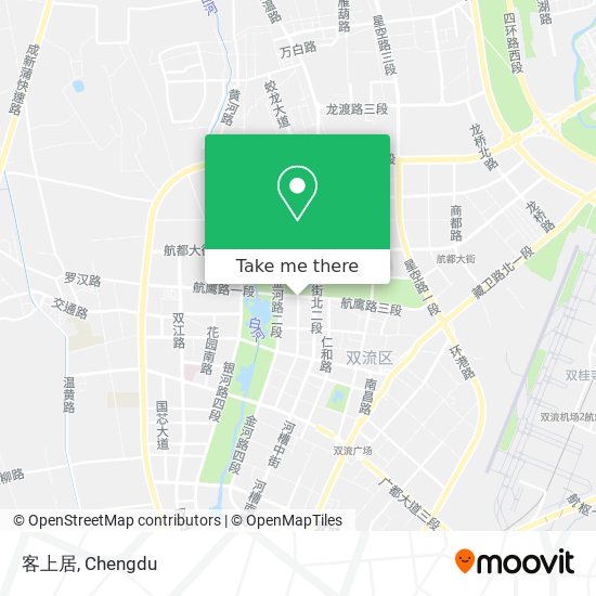 客上居 map