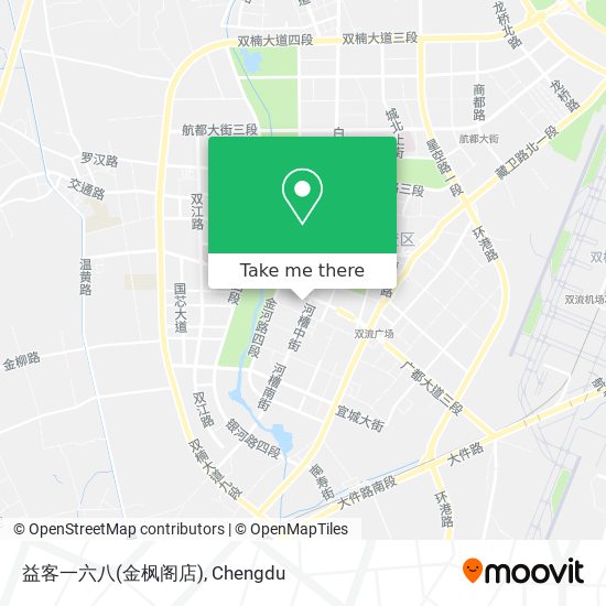 益客一六八(金枫阁店) map