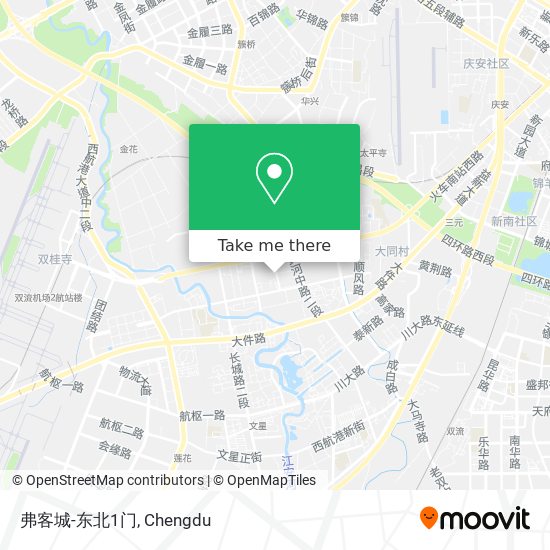 弗客城-东北1门 map