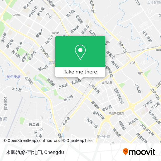 永麟汽修-西北门 map